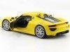Cochesdemetal.es 2015 Porsche 918 Spyder Hard Top Amarillo 1:24 Welly 24055