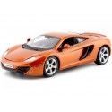 Cochesdemetal.es 2016 McLaren MP4-12C Naranja Metalizado 1:24 Bburago 21074