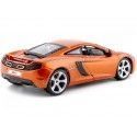 Carsdemetal.es 2016 McLaren MP4-12C Metallic Orange 1:24 Bburago 21074