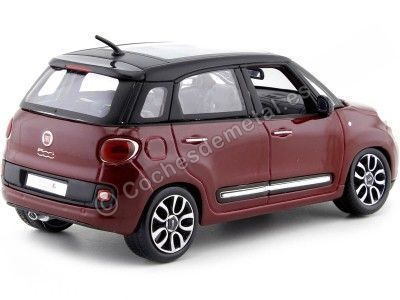 Cochesdemetal.es 2013 Fiat 500 L Burdeos 1:24 Bburago 22126 2