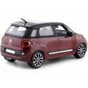 Carsdemetal.es 2013 Fiat 500 L Bordeaux 1:24 Bburago 22126