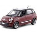 Cochesdemetal.es 2013 Fiat 500 L Burdeos 1:24 Bburago 22126