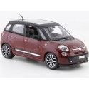 Carsdemetal.es 2013 Fiat 500 L Bordeaux 1:24 Bburago 22126