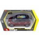 Carsdemetal.es 2013 Fiat 500 L Bordeaux 1:24 Bburago 22126