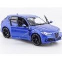 Carsdemetal.es 2017 Alfa Romeo Stelvio Blue Metalized 1:24 Bburago 21086
