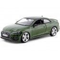 Carsdemetal.es 2019 Audi RS 5 Cupê verde metálico 1:24 Bburago 21090