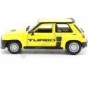 Cochesdemetal.es 1982 Renault 5 R5 Turbo Amarillo 1:24 Bburago 21088