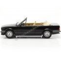 Carsdemetal.es 1985 BMW Series 3 (e30) Cabriolet preto 1:18 MC Grupo 18153
