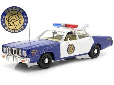 1975 Plymouth Fury Police "Osage County Sheriff" 1:18 Greenlight 19096 Cochesdemetal.es