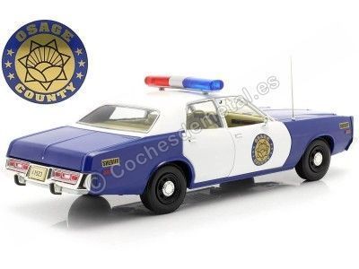 Cochesdemetal.es 1975 Plymouth Fury Police "Osage County Sheriff" 1:18 Greenlight 19096 2