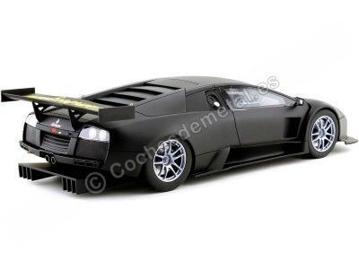 Cochesdemetal.es 2017 Lamborghini Murcielago R-GT Matt Black 1:18 Kyosho Smurai KSR18505BK 2