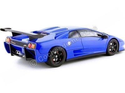 Carsdemetal.es 2005 Lamborghini Diablo SVR azul 1:18 Kyosho samurai ksr18510bl 2