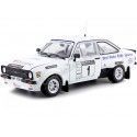 Cochesdelatal.es 2009 Ford Escort Rs 1800 "Gagnant Roger Albert Clark Rally Rally" 1:18 Sun Stare 4499