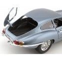 CARSDEMETAL.ES 1961 Jaguar Type "E" Blue Coupé / Gray métallique 1:18 Bburago 12044