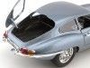 CARSDEMETAL.ES 1961 Jaguar Type "E" Blue Coupé / Gray métallique 1:18 Bburago 12044