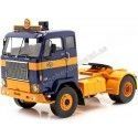 Cochesdemetal.es 1965 Camion Volvo F88 "ASG Transport" Azul/Amarillo 1:18 MC Group 18140