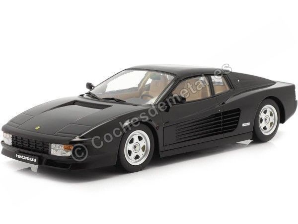 Cochesdemetal.es 1986 Ferrari Testarossa Negro 1:18 KK-Scale KKDC180512