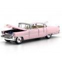 Cochesdemetal.es 1955 Cadillac Fleetwood Series 1:64 + Elvis Figure 1:18 Greenlight 29898