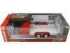 CarsDemetal.es Red Trailer de dois eixos para o carro americano às 1:18 Auto World AMM1167