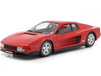 1984 Ferrari Testarossa Monospecchio MK1 Rojo 1:18 KK-Scale 180501 Cochesdemetal.es