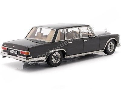 Cochesdemetal.es 1963 Mercedes-Benz 600 SWB Pullman (W100) Black 1:18 KK-Scale KKDC180601 2