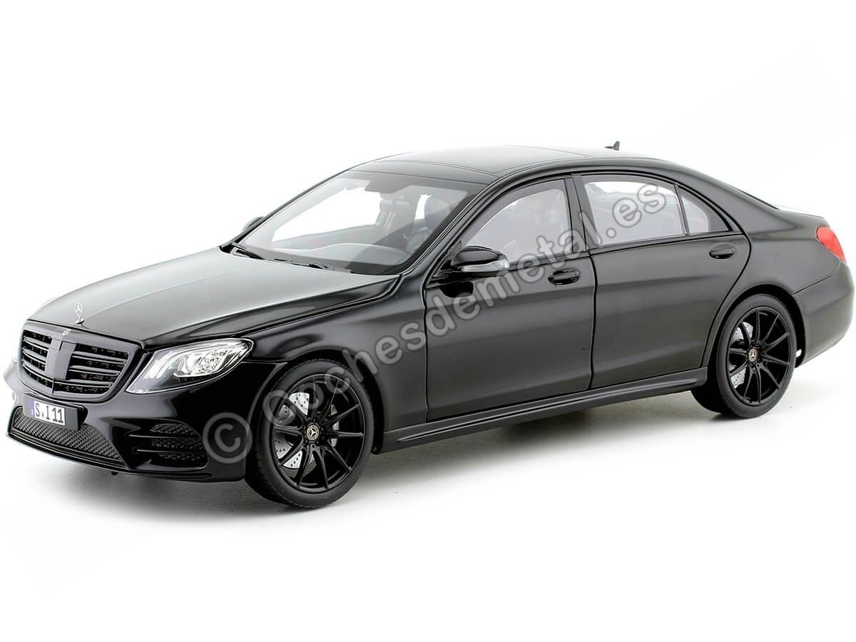 2018 Mercedes-Benz AMG-Line S-Class Black 1:18 Norev 183477