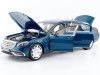 Cochesdemetal.es 2018 Mercedes-Maybach S650 Limousine Blue Metallic 1:18 Norev 183425
