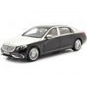 Cochesdemetal.es 2018 Mercedes-Maybach S650 Limousine Black/Silver 1:18 Norev 183427