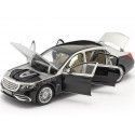 Cochesdemetal.es 2018 Mercedes-Maybach S650 Limousine Black/Silver 1:18 Norev 183427