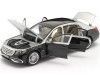 Cochesdemetal.es 2018 Mercedes-Maybach S650 Limousine Black/Silver 1:18 Norev 183427