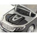 Cochesdemetal.es 2018 Mercedes-Maybach S650 Limousine Black/Silver 1:18 Norev 183427