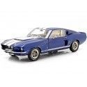 Cochesdemetal.es 1967 Ford Shelby Mustang GT500 Azul/Blanco 1:18 Solo S1802903
