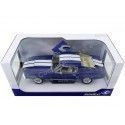 Cochesdemetal.es 1967 Ford Shelby Mustang GT500 Azul/Blanco 1:18 Solo S1802903