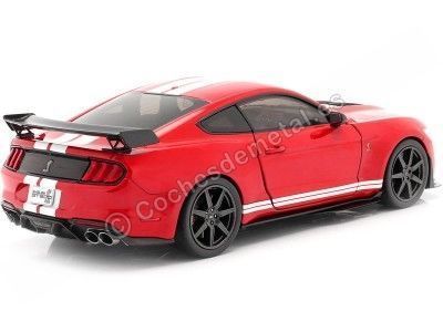 2020 Ford Mustang Shelby GT500 Fast Track Rojo/Blanco 1:18 Solido S1805903 Cochesdemetal.es 2