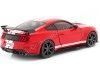 Cochesdemetal.es 2020 Ford Mustang Shelby GT500 Fast Track Rojo/Blanco 1:18 Solido S1805903
