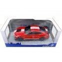 Cochesdemetal.es 2020 Ford Mustang Shelby GT500 Fast Track Rojo/Blanco 1:18 Solido S1805903