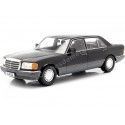 Carsdemetal.es 1985 Mercedes-Benz 560 Sel Class S Facelift (W126) preto/cinza 1:18 ISCALE 118000000057