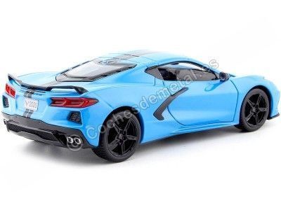 Cochesdemetal.es 2020 Chevrolet Corvette Stingray Coupe Z51 Azul 1:24 Maisto 31527 2