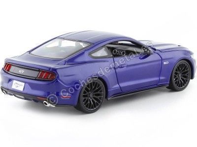 Cochesdemetal.es 2015 Ford Mustang GT Azul 1:24 Maisto 31508 2