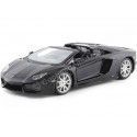 Cochesdemetal.es 2012 Lamborghini Aventador LP700-4 Cabrio Negro Satin 1:24 Food 31504