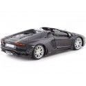 Carsdemetal.es 2012 Lamborghini Aventador LP700-4 Cabrio Black Satin 1:24 Maisto 31504