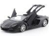 Cochesdemetal.es 2012 Lamborghini Aventador LP700-4 Cabrio Negro Satin 1:24 Food 31504