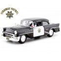 Cochesdemetal.es 1955 Buick Centuri Police Patrol Negro/Blanco 1:26 Maisto 31295