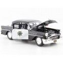Carsdemetal.es 1955 Patrulha da polícia de Buick Centuri preto/branco 1:26 Maisto 31295