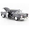 Carsdemetal.es 1955 Patrulha da polícia de Buick Centuri preto/branco 1:26 Maisto 31295