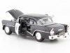 Carsdemetal.es 1955 Patrulha da polícia de Buick Centuri preto/branco 1:26 Maisto 31295