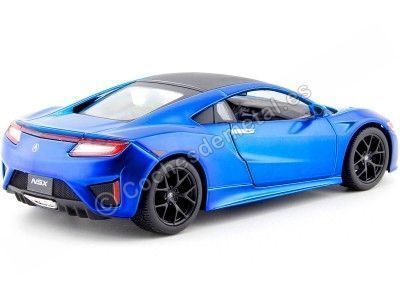 Cochesdemetal.es 2018 Honda Acura NSX Electric Blud 1:24 Moreo 31234 2