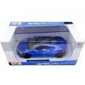 Carsdemetal.es 2018 Honda Acura NSX Electric Blue 1:24 Maisto 31234