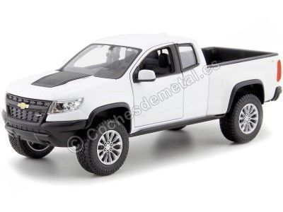 Cochesdemetal.es 2017 Chevrolet Colorado ZR2 Blanco 1:27 Maisto 31517