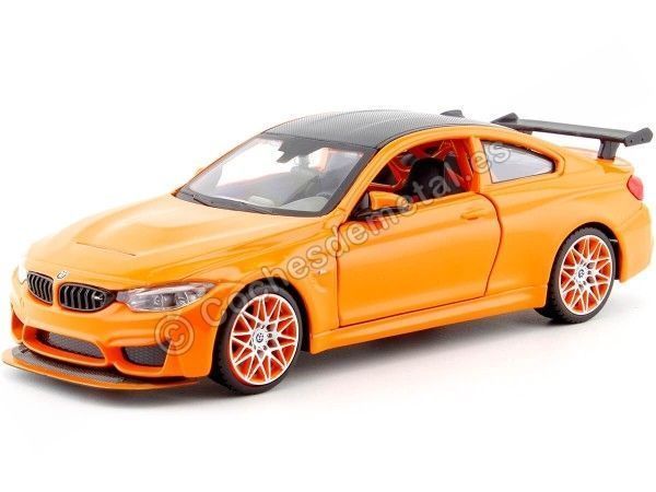 Cochesdemetal.es 2016 BMW M4 GTS Naranja 1:24 Maisto 31246